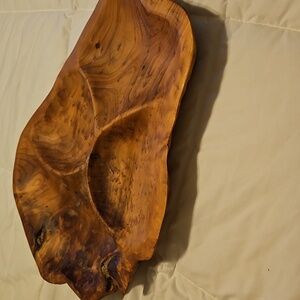 Rustic Solid Wood Serving Tray